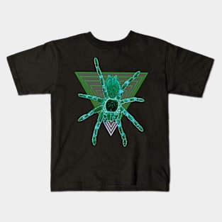 Tarantula “Vaporwave” Triangle V26 (Invert) Kids T-Shirt